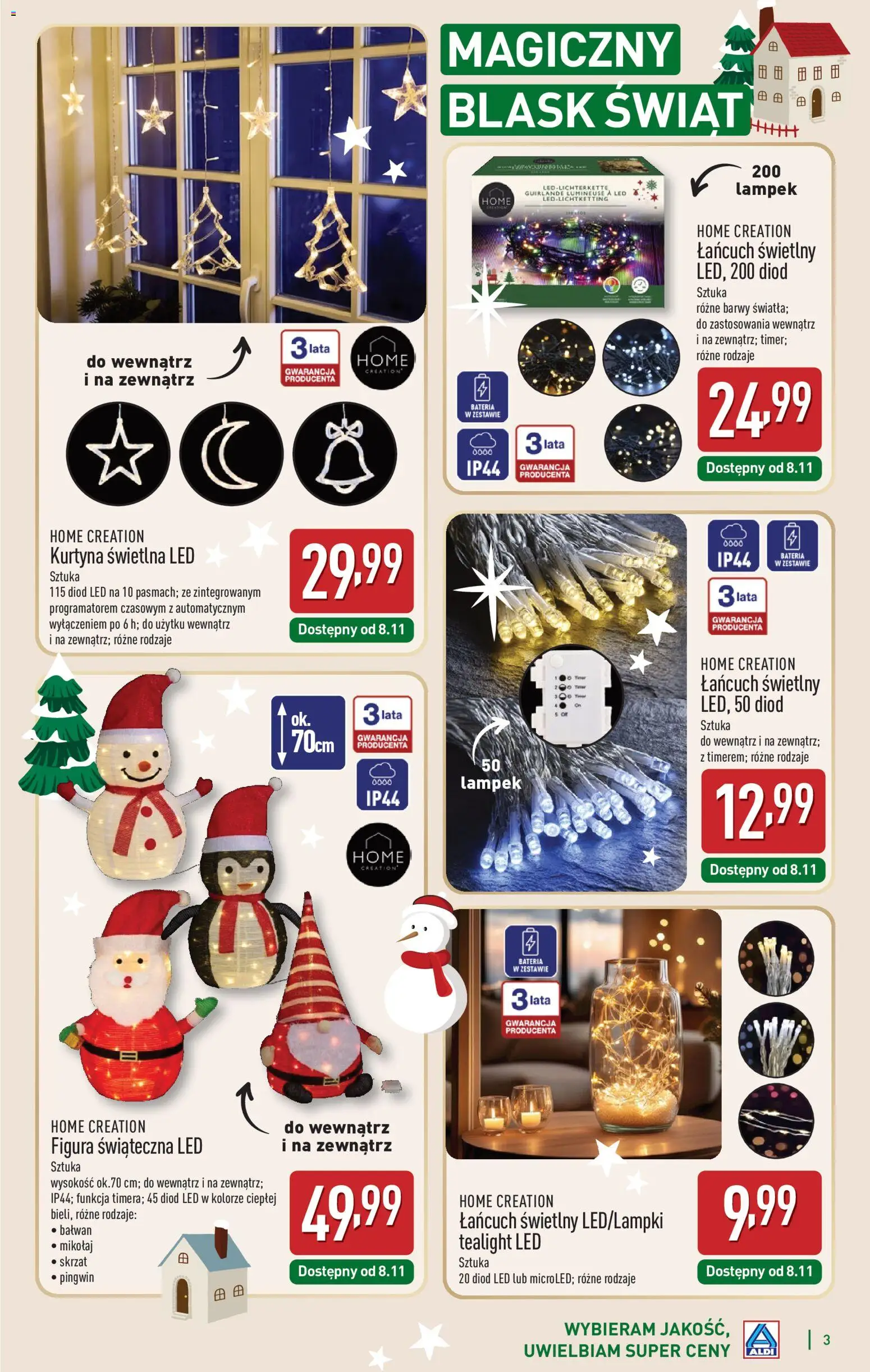 Aldi Gazetka - Katalog prezentowy od 03.11.2025 | Strona: 3 | Produkty: Bateria