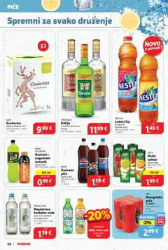 Plodine katalog | vrijedi od 10.09.2025 | Stranica: 28 | Proizvodi: Pepsi, Sok, Ledeni čaj, Breskva