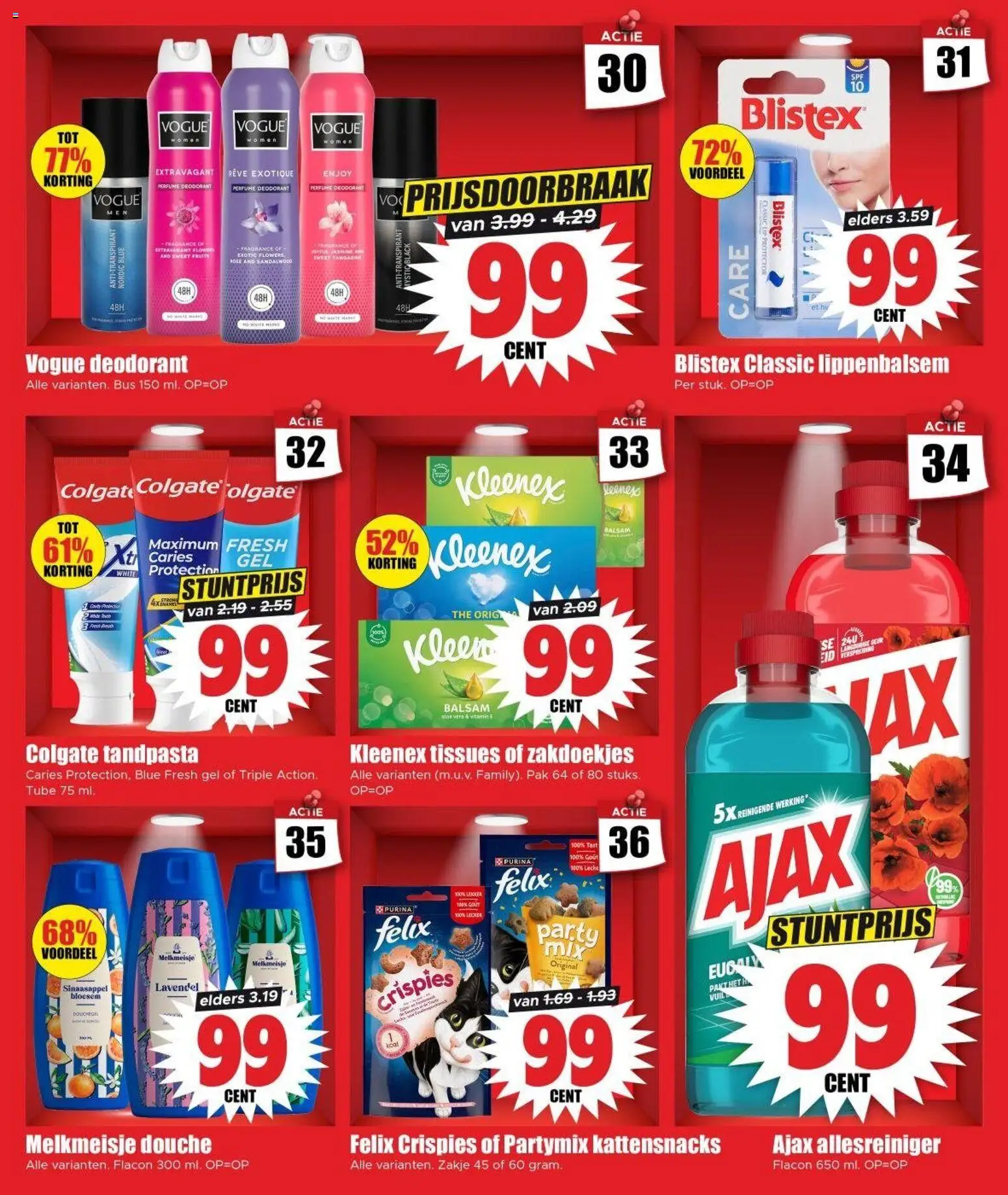 {H1} | Pagina: 8 | Producten: Allesreiniger, Deodorant, Antitranspirant, Tandpasta