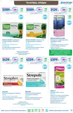 Gyöngy Patikák Akciós újság - amely érvényes a következő dátumtól: 01.01.2026 | Oldal: 13 | Termékek: Alkohol, Méz, Narancs