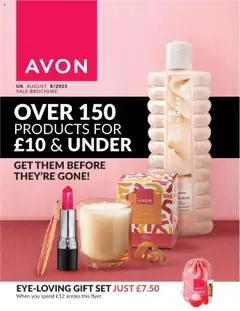 Preview of AVON - Sale Flyer valid from 01.08.2025