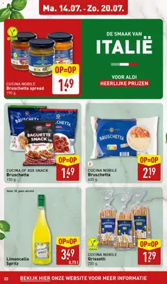  | Pagina: 22 | Producten: Pasta, Baguette, Olijven, Alcohol