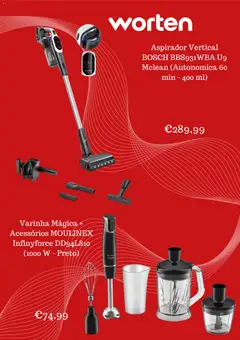 Pré-visualização Worten Promoções válido de 04.01.2026 | Página: 2 | Produtos: Aspirador