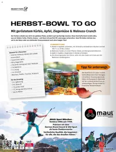 Sport2000 Prospekt Dein Outdoor Magazin  ab 01.10.2025 gültig | Seite: 72 | Produkte: Walnüsse, Salz, Pfeffer, Kürbis