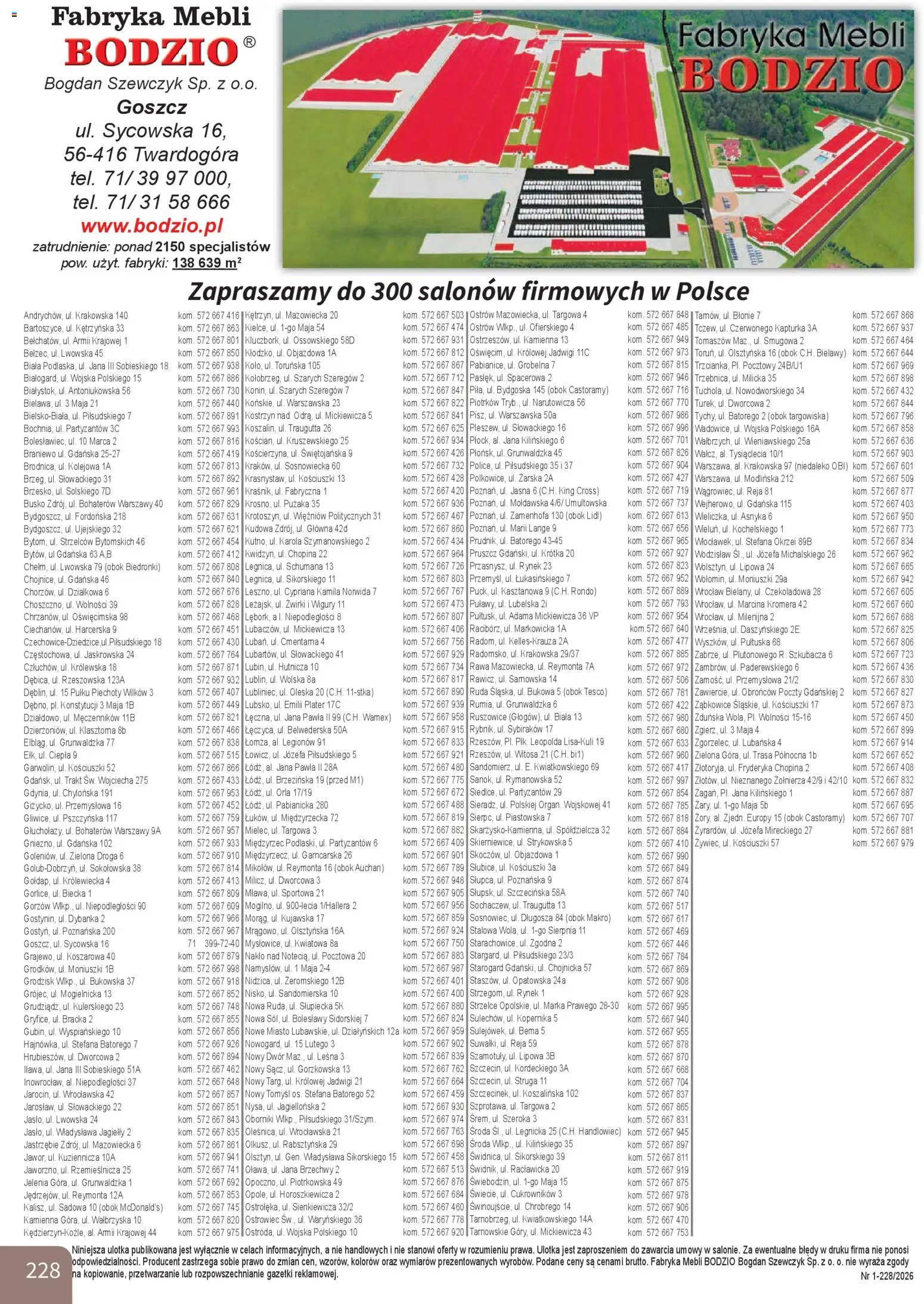 Bodzio Katalog od 01.01.2026 | Strona: 228 | Produkty: Czekoladowa