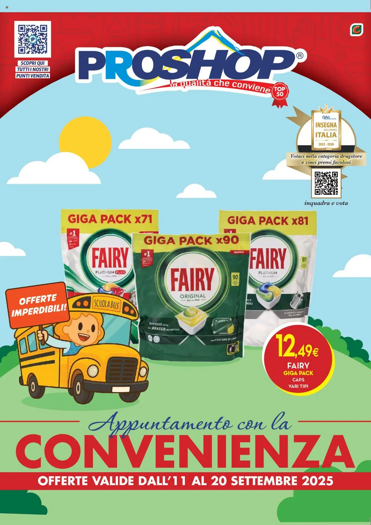 Volantino Proshop del 11.09.2025 | Pagina: 1 | Prodotti: Profumo