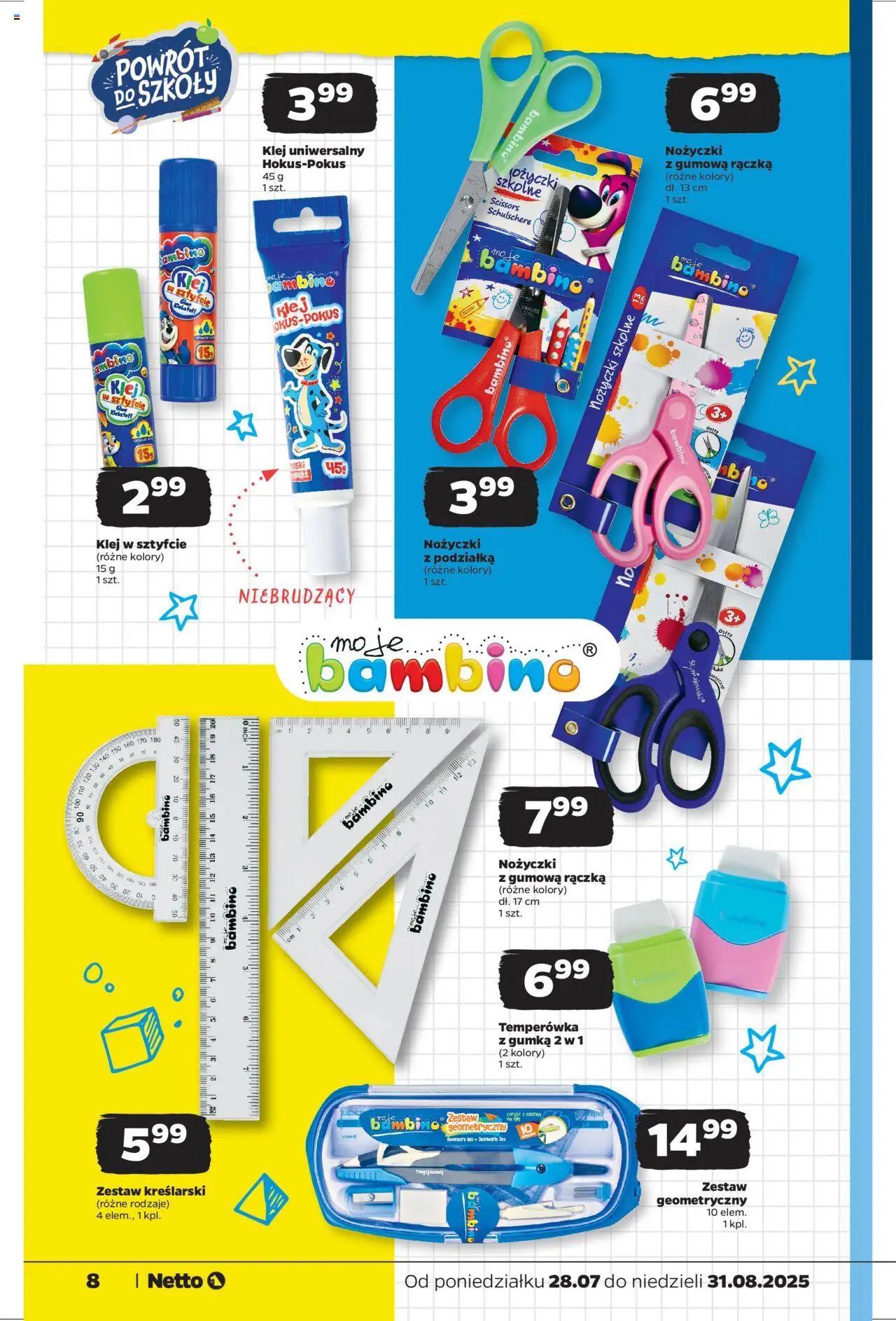 Netto gazetka - Katalog BTS od 28.07.2025 | Strona: 8 | Produkty: Temperówka