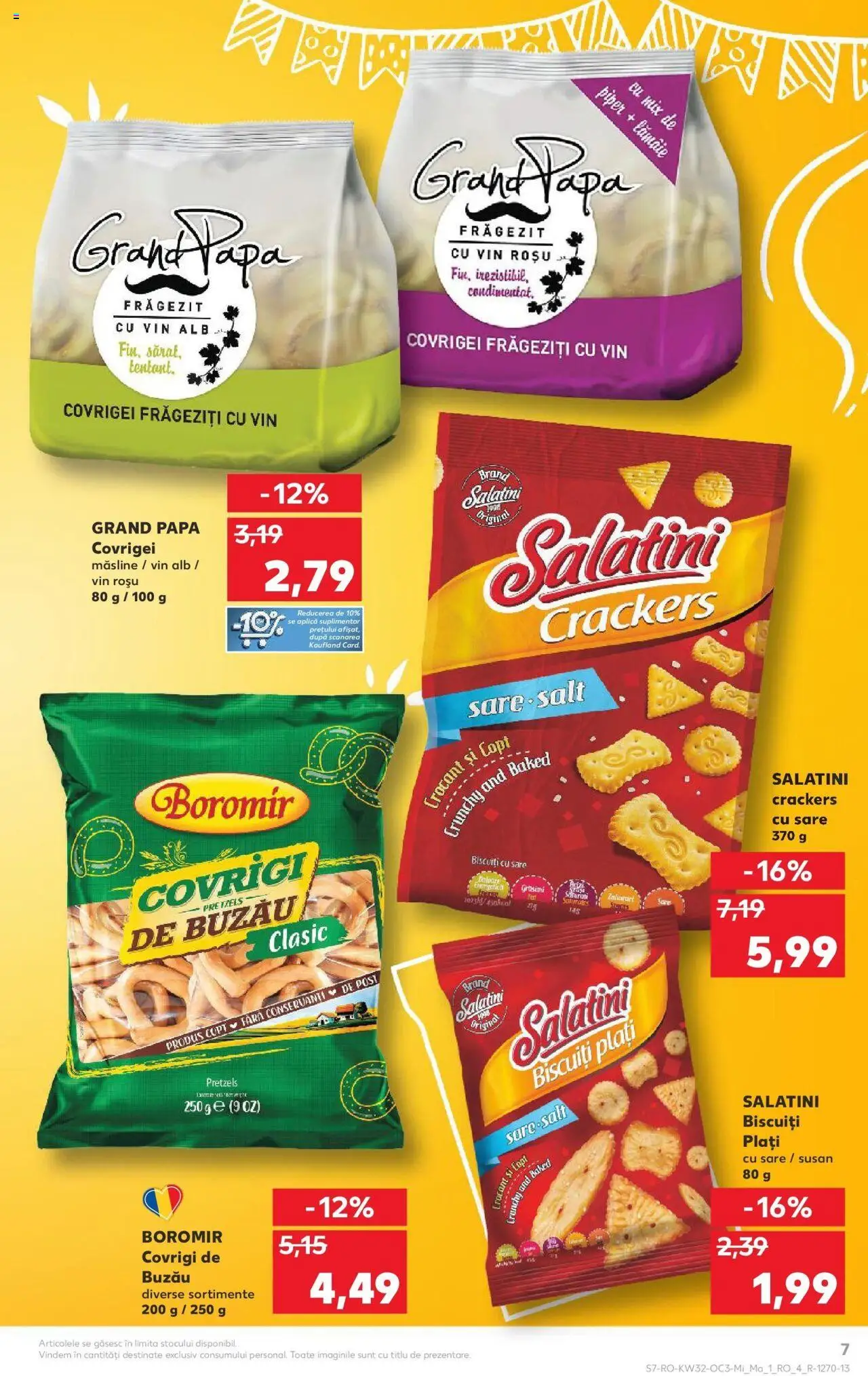 Catalog Kaufland - Arad – valabil de la 06.08.2025 | Pagină: 7 | Produse: Vin, Biscuiți, Sare, Lămâie