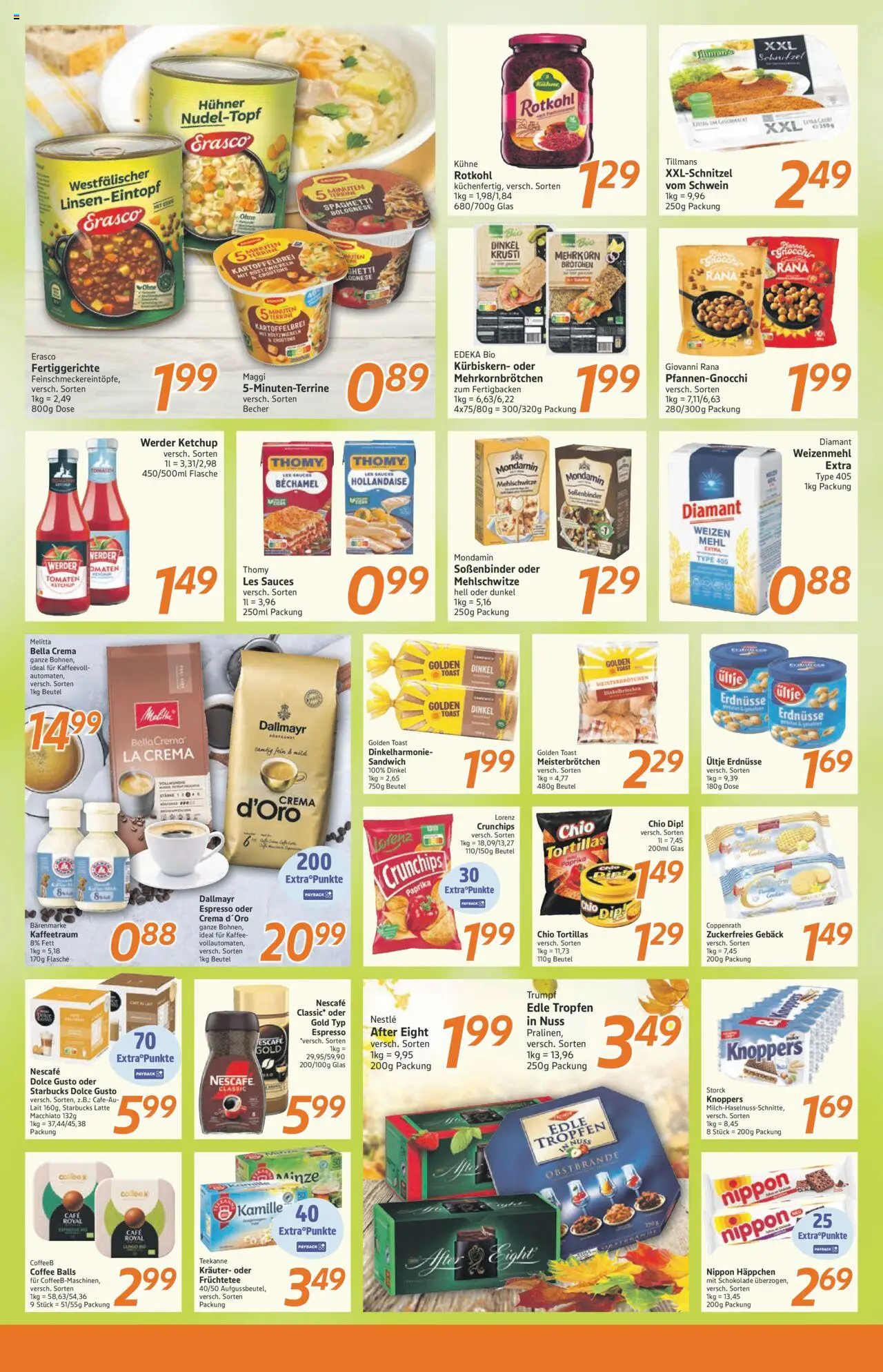 Inkoop Prospekt 	 – gültig ab 13.10.2025 | Seite: 5 | Produkte: Toast, Lorenz crunchips, Chio tortillas, Dolce gusto