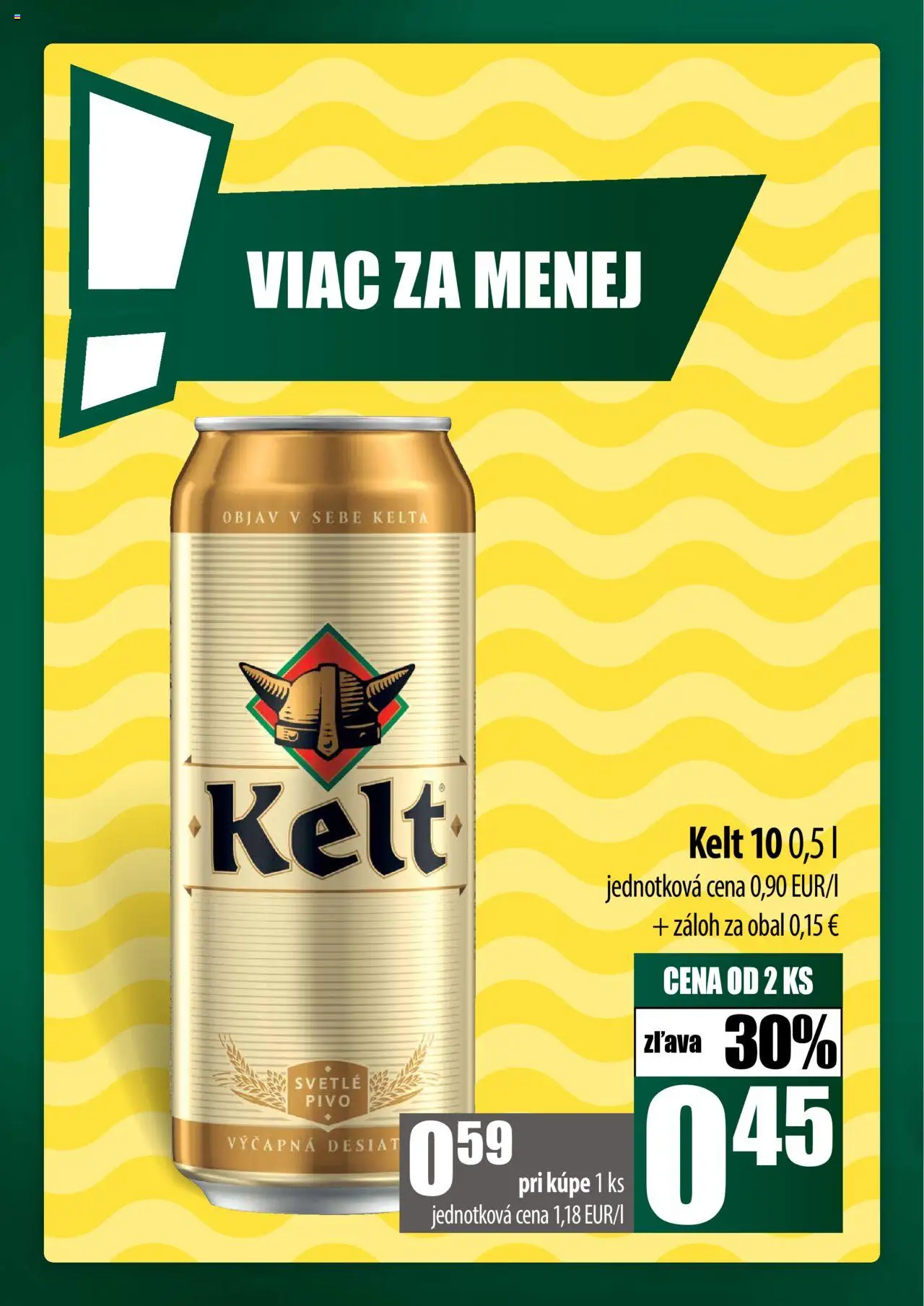 COOP Jednota široká ponuka │ platný od 31.07.2025 | Strana: 46 | Produkty: Pivo, Kelt