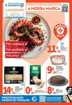 Pré-visualização E.Leclerc folheto Especial Marca Guia válido de 17.03.2026