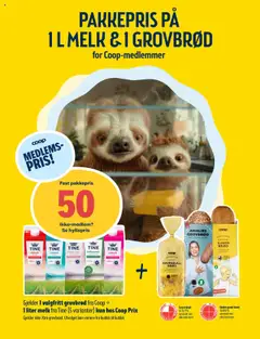 Forhåndsvisning av Coop Prix kundeavis gyldig fra 13.10.2025 | Side: 7 | Produkter: Стабілізатор напруги, Helmelk, Mel, Суміш дитяча