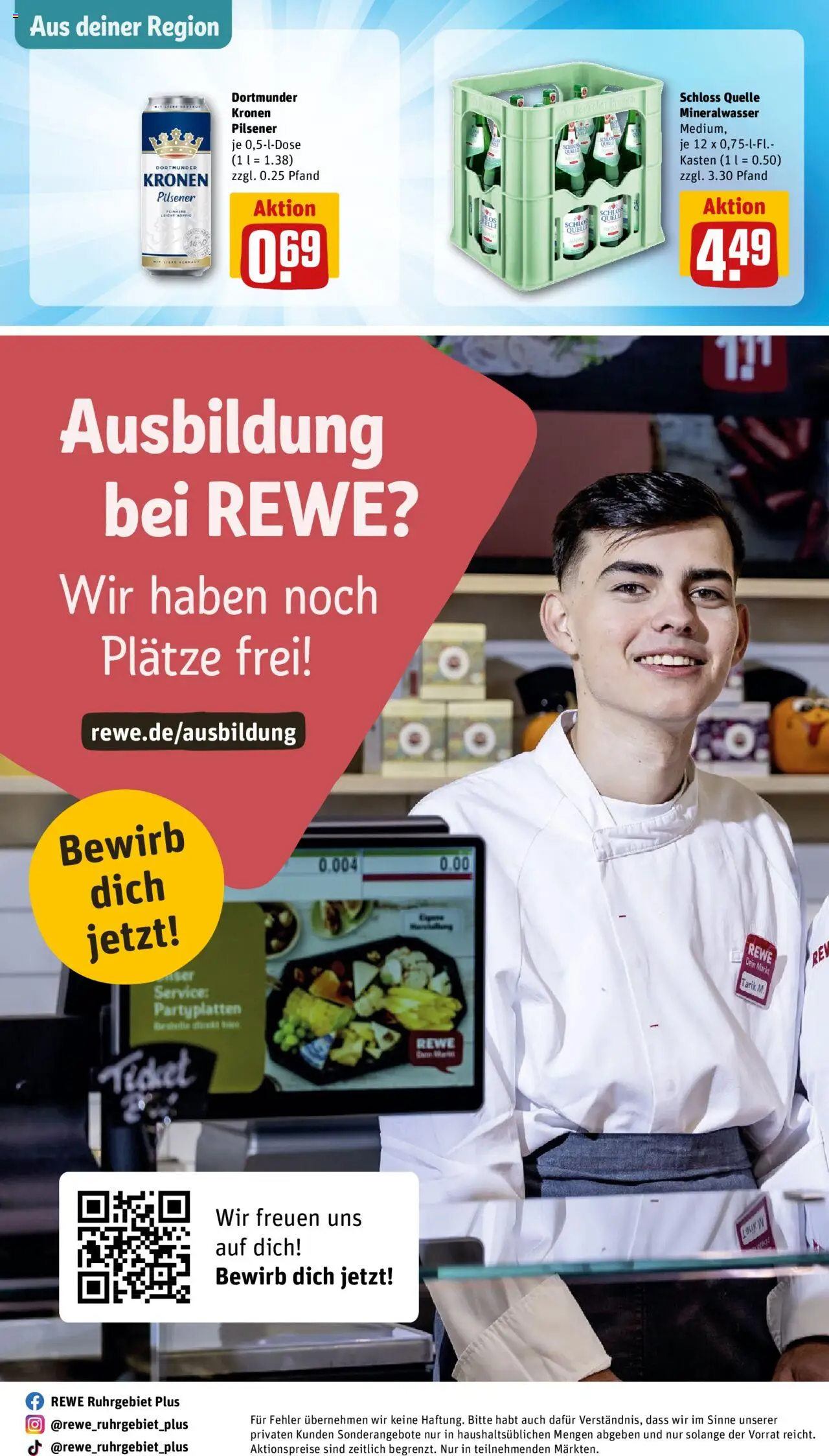 Rewe ihr Kaufpark Prospekt 	 - gültig ab dem 28.07.2025 | Seite: 34 | Produkte: Mineralwasser