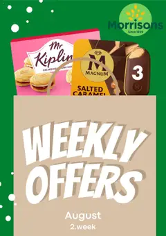 Preview of Morrisons - Weekly offers valid from 04.08.2025