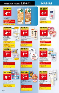 Pogląd oferty "Jogurt Skyr Fruvita, 400 g, waniliowy, naturalny, truskawkowy" - ważna od 03.11.2025 | Strona: 36