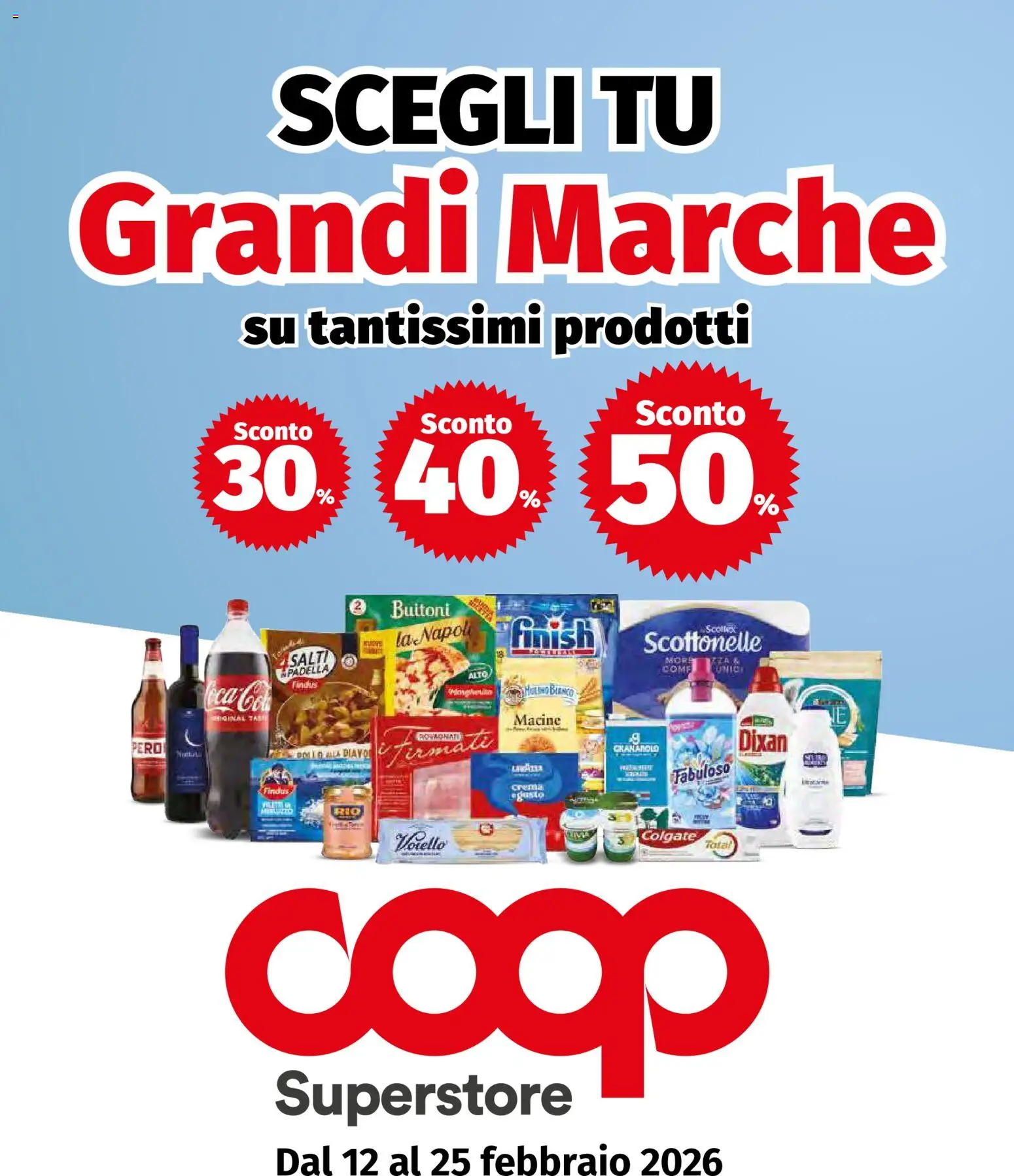 Volantino COOP del 12.02.2026 | Pagina: 1 | Prodotti: Padella