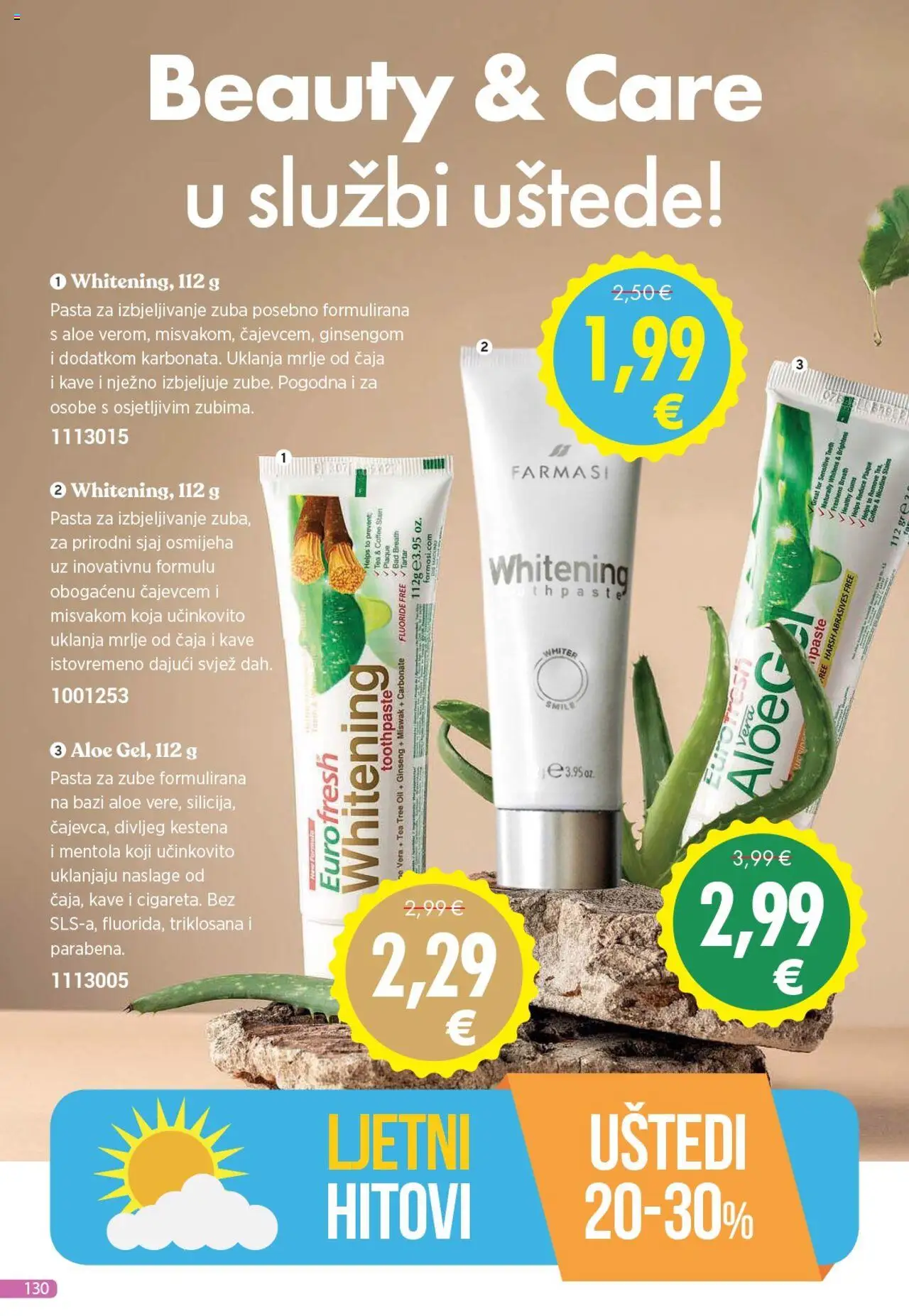Farmasi katalog | vrijedi od 01.07.2025 | Stranica: 130 | Proizvodi: Pasta za zube, Pasta