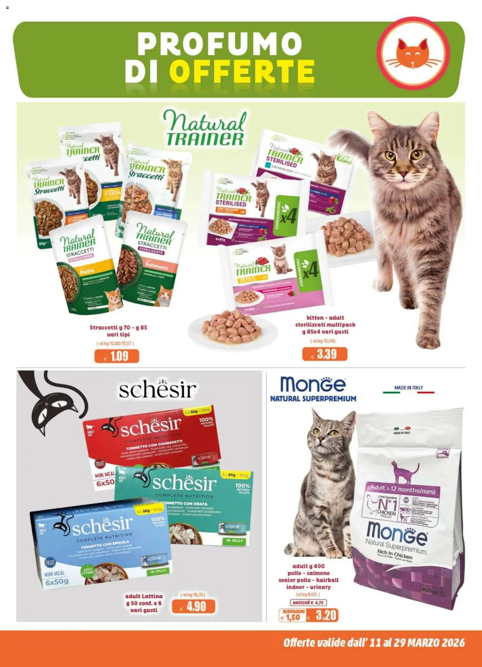 Volantino Elite Supermercati del 11.03.2026 | Pagina: 16 | Prodotti: Merluzzo, Tacchino, Tonno, Profumo