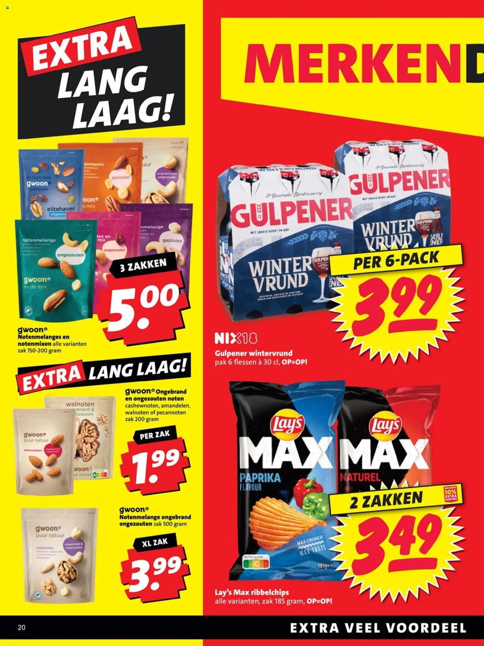 {H1} | Pagina: 20 | Producten: Noten, Zak, Kész piskótalap, Gerst