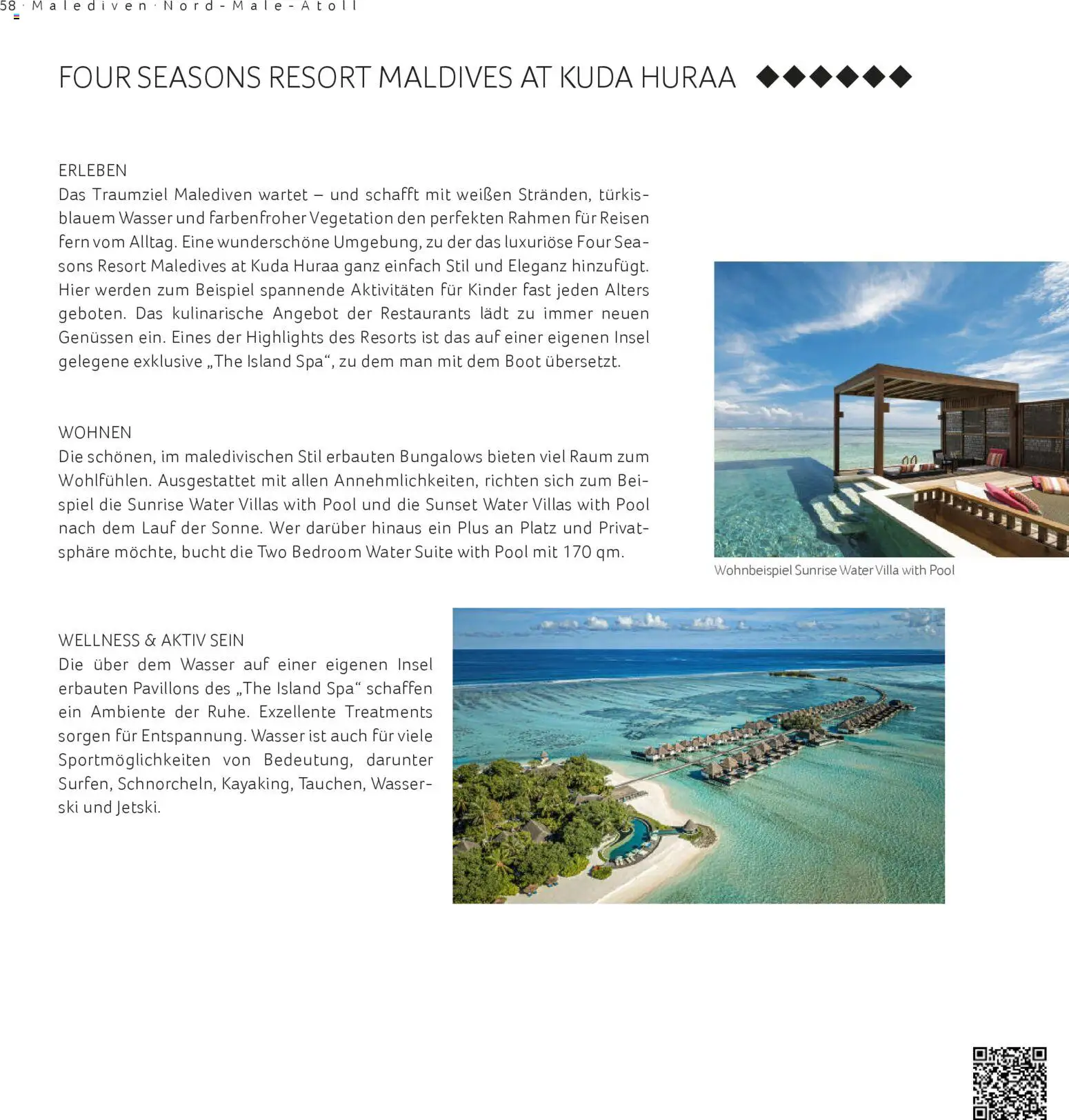 TUI airtours Katalog Finest 2025/26 – gültig ab 01.12.2025 | Seite: 58 | Produkte: Spiel, Ski, Wasser