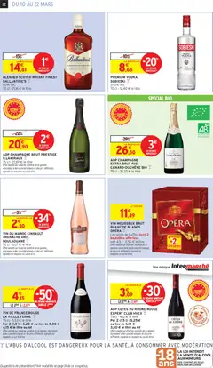 Intermarché - Prévisualisation de AOP CHAMPAGNE BRUT PRESTIGE R.LAMIRAUX, 75 cl valide à partir de 10.03.2026 | Page: 32