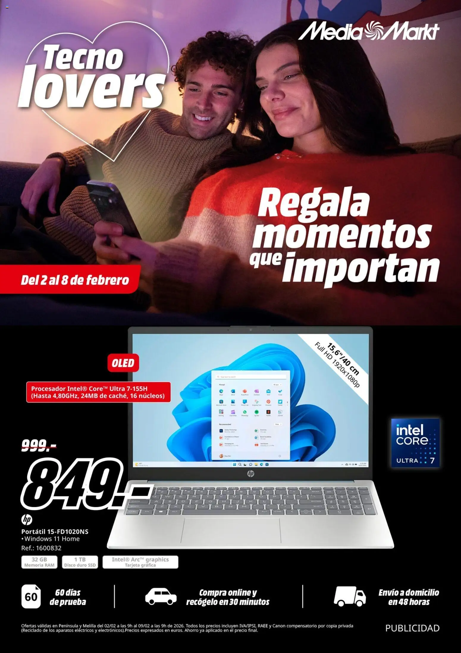 Media Markt folleto │ válido desde el 02.02.2026 | Página: 1 | Productos: Disco
