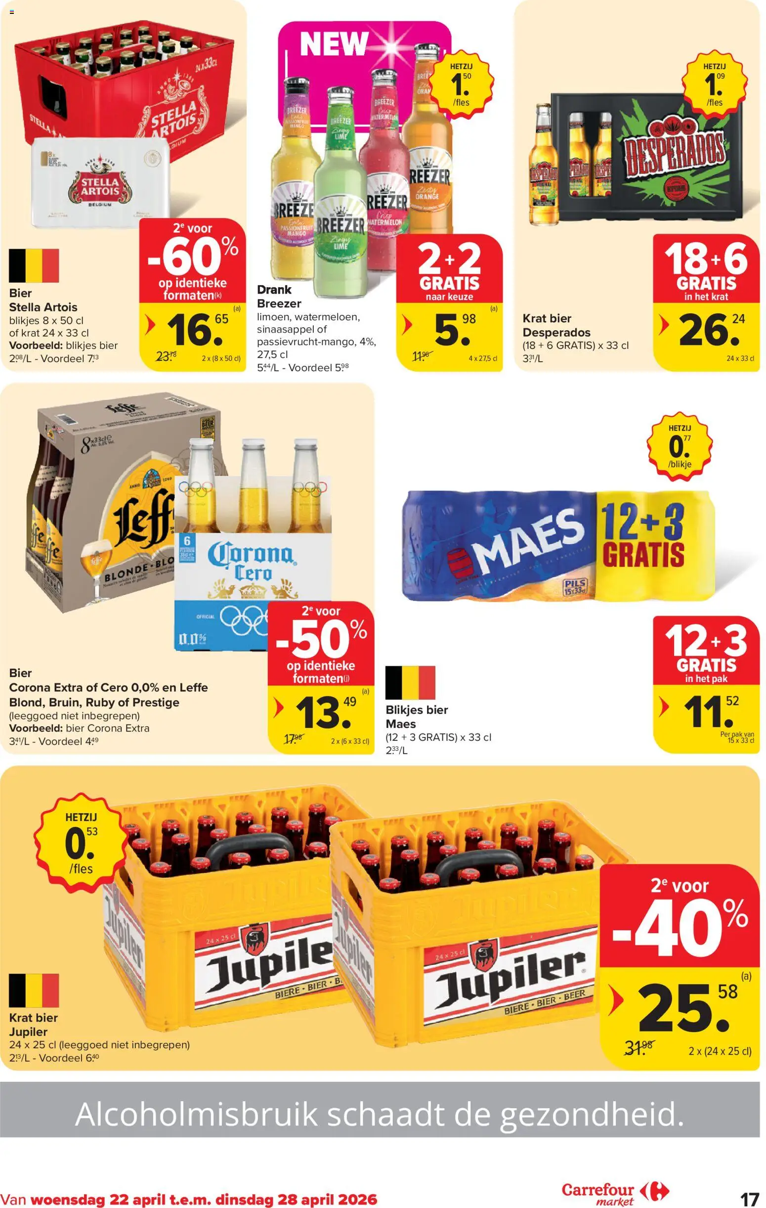 {H1} | Pagina: 17 | Producten: Bier, Mango