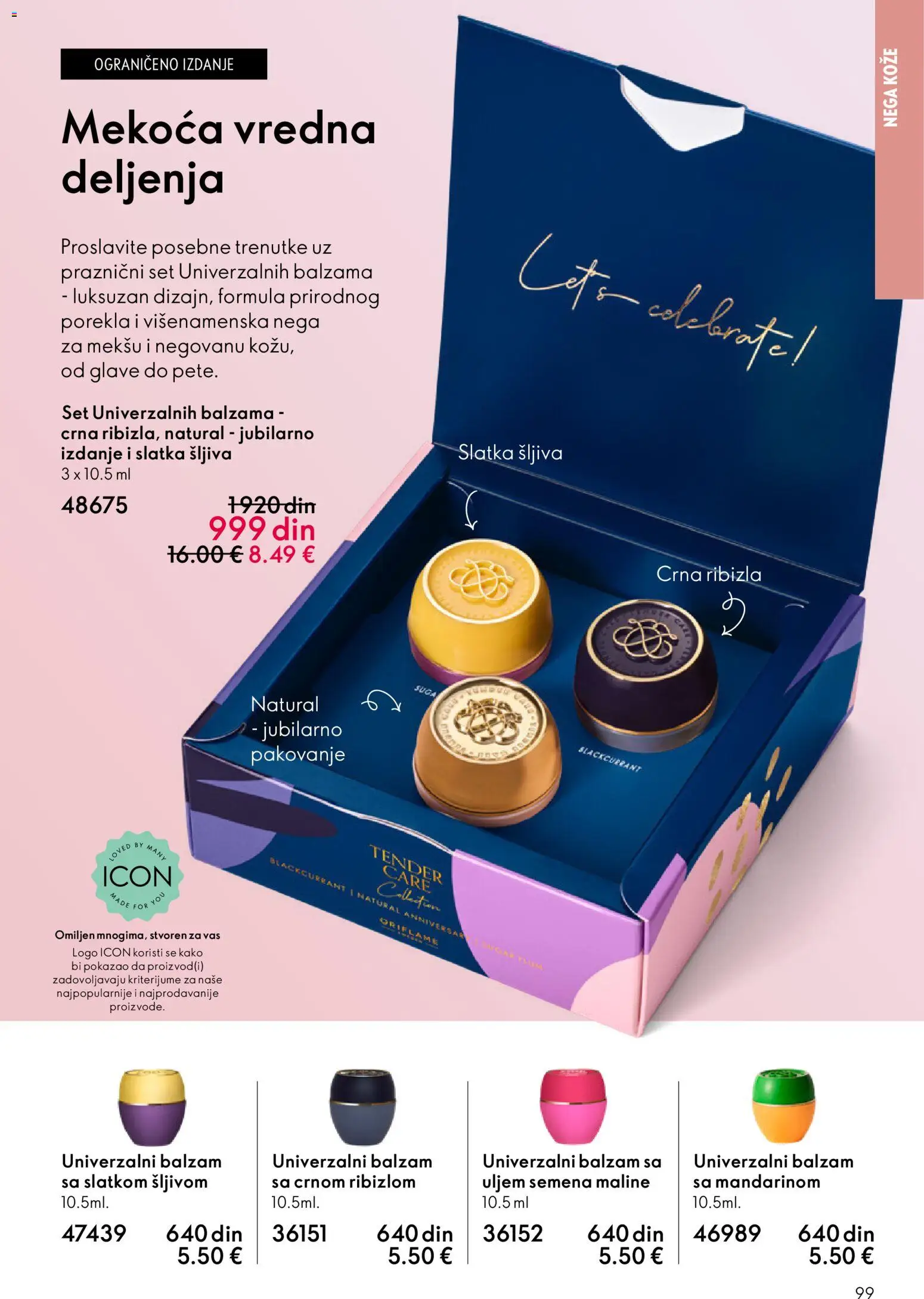Oriflame katalog - važi od 11.03.2026 | Strana: 99