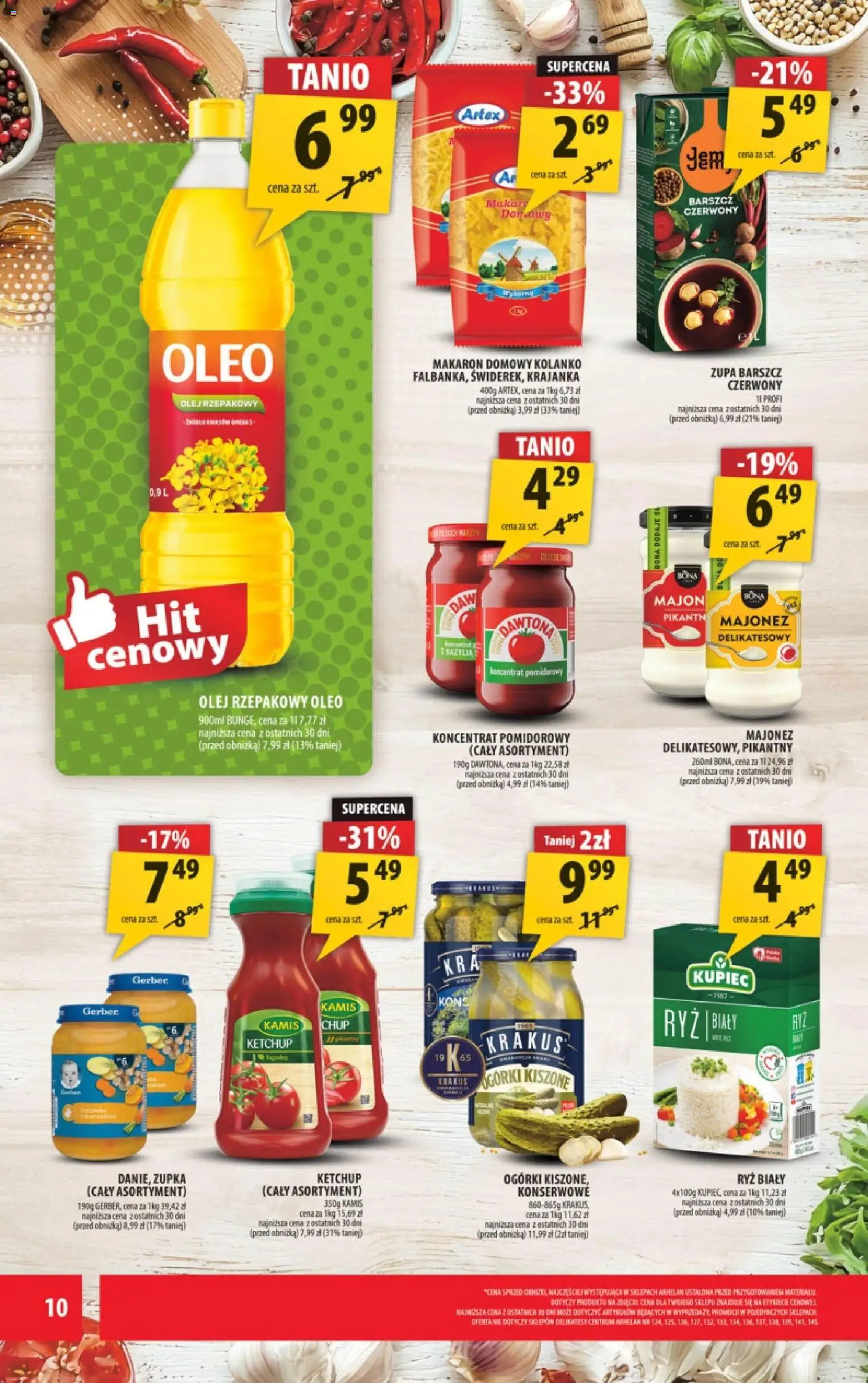 Arhelan Black Friday od 21.11.2025 | Strona: 10 | Produkty: Bazylia, Zupa, Olej, Majonez