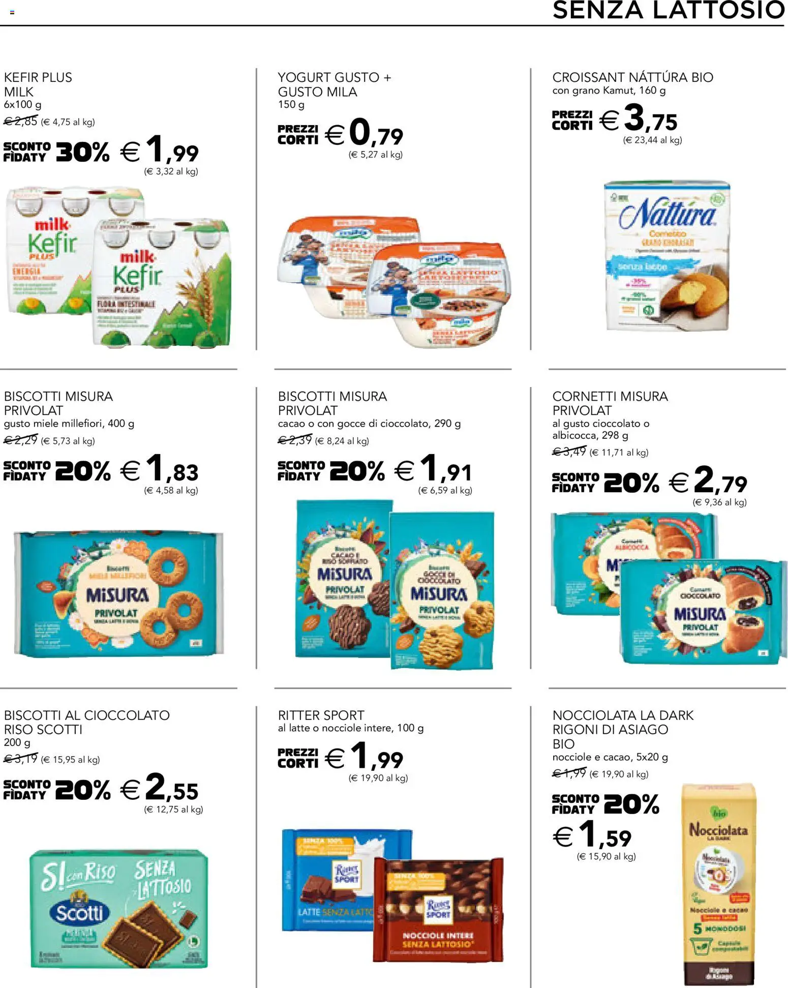 Volantino Esselunga S del 26.02.2026 | Pagina: 23 | Prodotti: Biscotti, Nocciole, Cacao, Miele