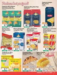 Katalog KTC - Pregled kataloga iz trgovine KTC, vrijedi od 18.03.2026 | Stranica: 17 | Proizvodi: Riža, Rezanci, Govedina, Tjestenina