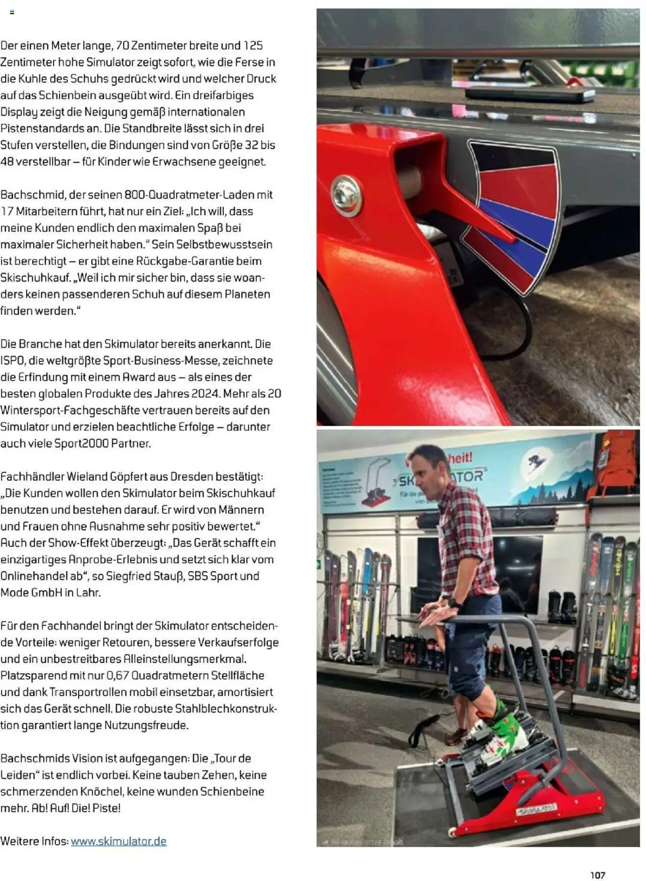 Sport2000 Prospekt Home of Schnee erleben – gültig ab 23.09.2025 | Seite: 107