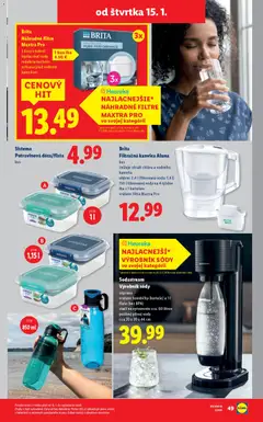 Lidl leták platný od 12.01.2026 | Strana: 79 | Produkty: Filtračná kanvica, Kanvica, Voda