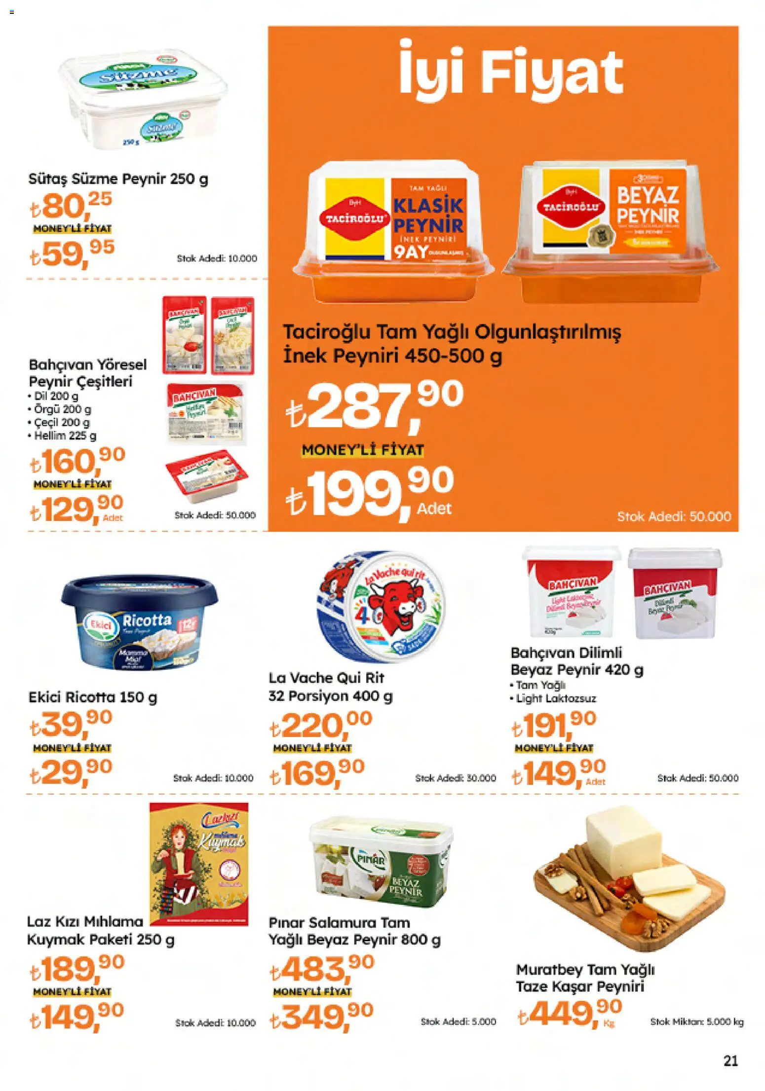 Migros Katalog - 5M Migroskop Dijital - 23.10.2025 tarihinden itibaren geçerlidir | Sayfa: 21 | Ürünler: Peynir, Ekici, Süzme peynir