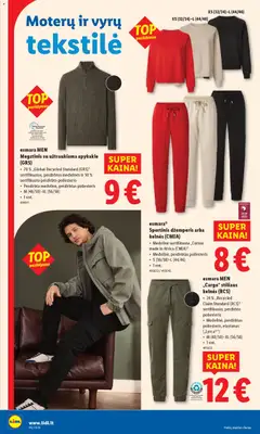 LIDL leidinys galioja nuo 26.01.2026 | Puslapis: 2 | Prekių: Megztinis, Džemperis, Kelnes