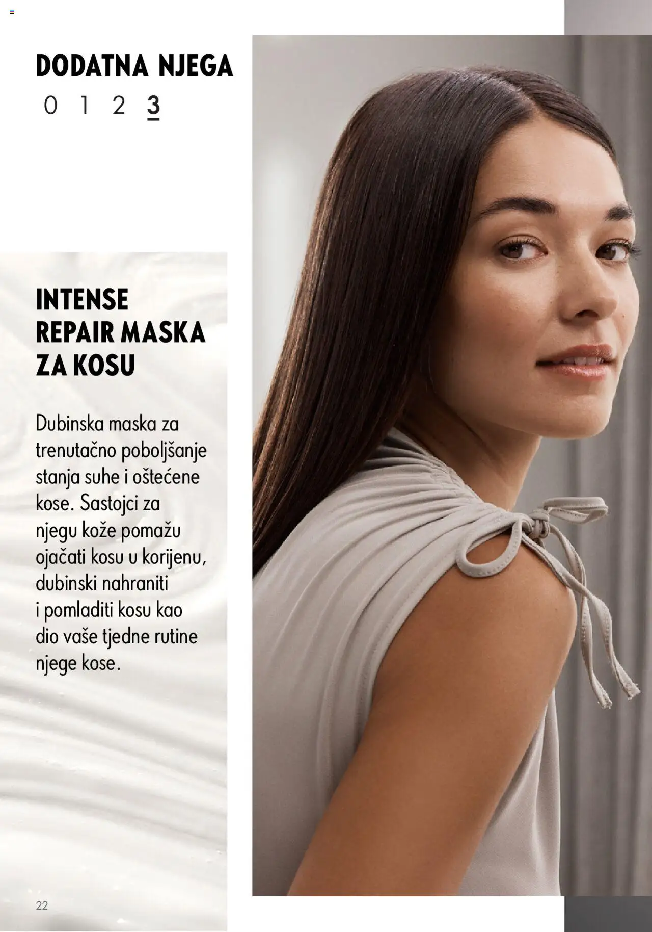Oriflame katalog | vrijedi od 23.01.2024 | Stranica: 22 | Proizvodi: Maska za kosu, Maska