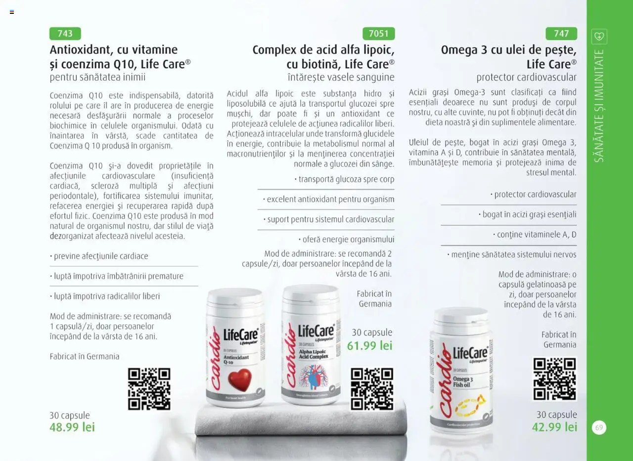 Life Care catalog - Aprilie/Octombrie – valabil de la 01.04.2025 | Pagină: 71 | Produse: Chaussures de ski, Ulei