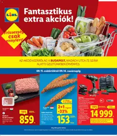 Lidl - Budapest - amely érvényes a következő dátumtól: 11.09.2025