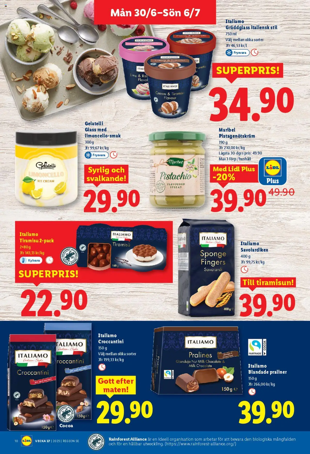 Lidl reklamblad aktuell från 30.06.2025 | Sida: 11 | Produkter: Glass, Lime