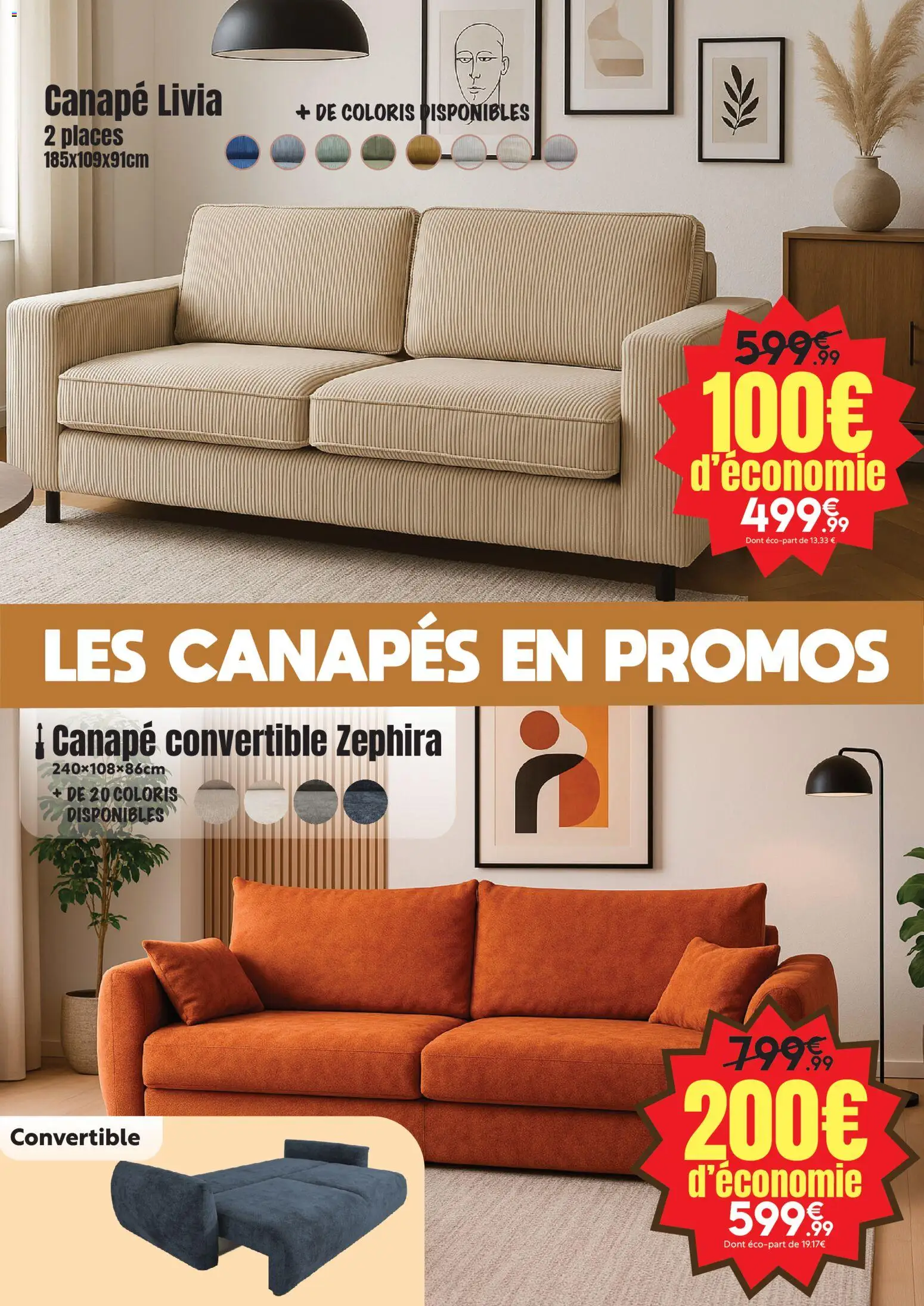 {H1} | Page: 5 | Produits: Canapé convertible, Canapé