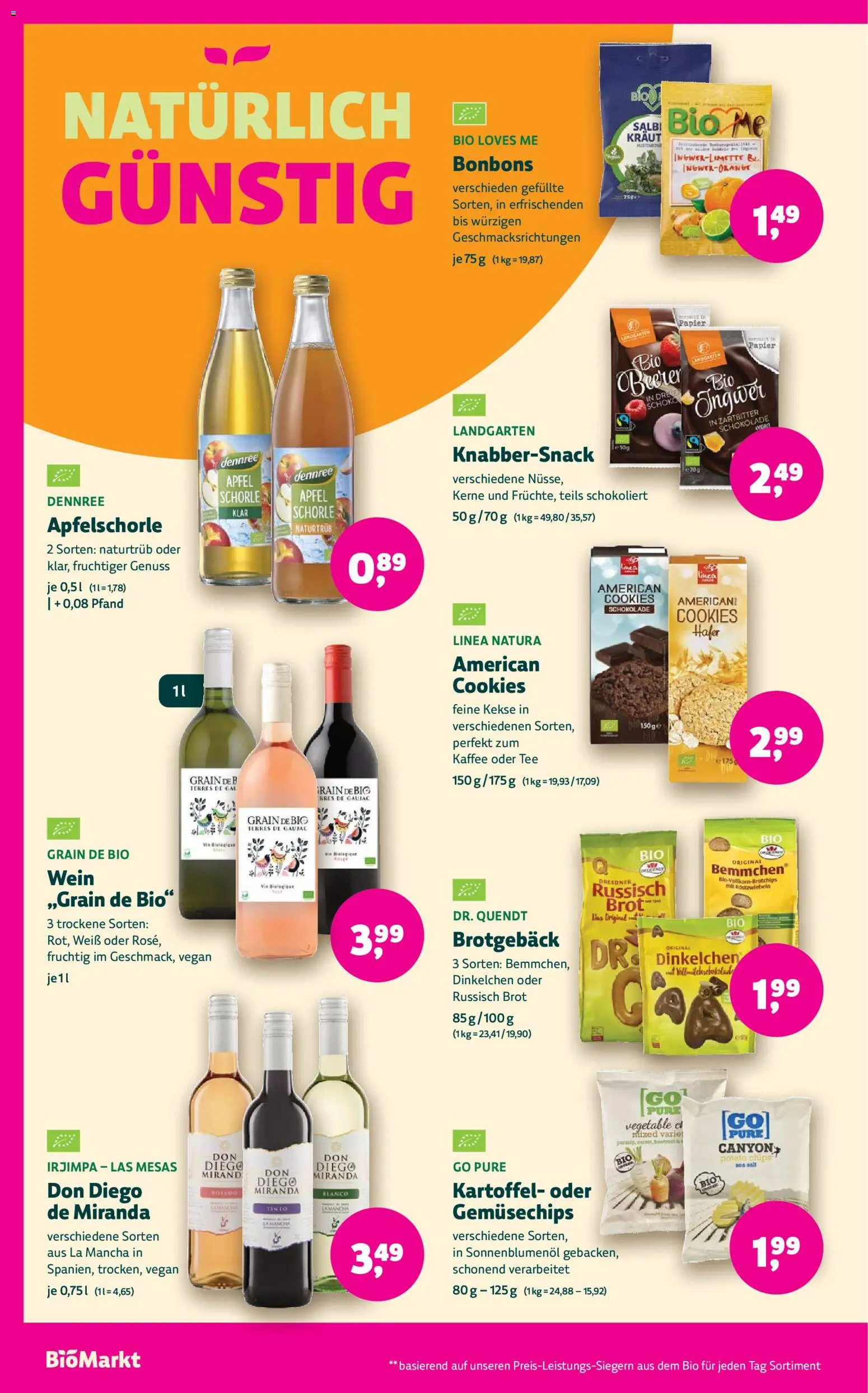 BioMarkt Prospekt – gültig ab 14.01.2026 | Seite: 12 | Produkte: Sonnenblumenol, Kraut, Wein, Tee