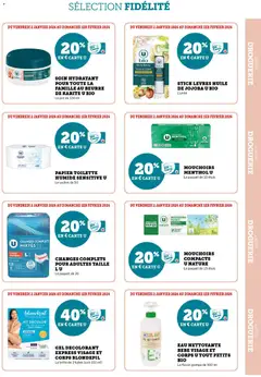 Super U - Prévisualisation de Super U - Ma sélection Carte U janvier valide à partir de 02.01.2026 | Page: 11 | Produits: Papier toilette, Spatule, Huile de jojoba, Huile