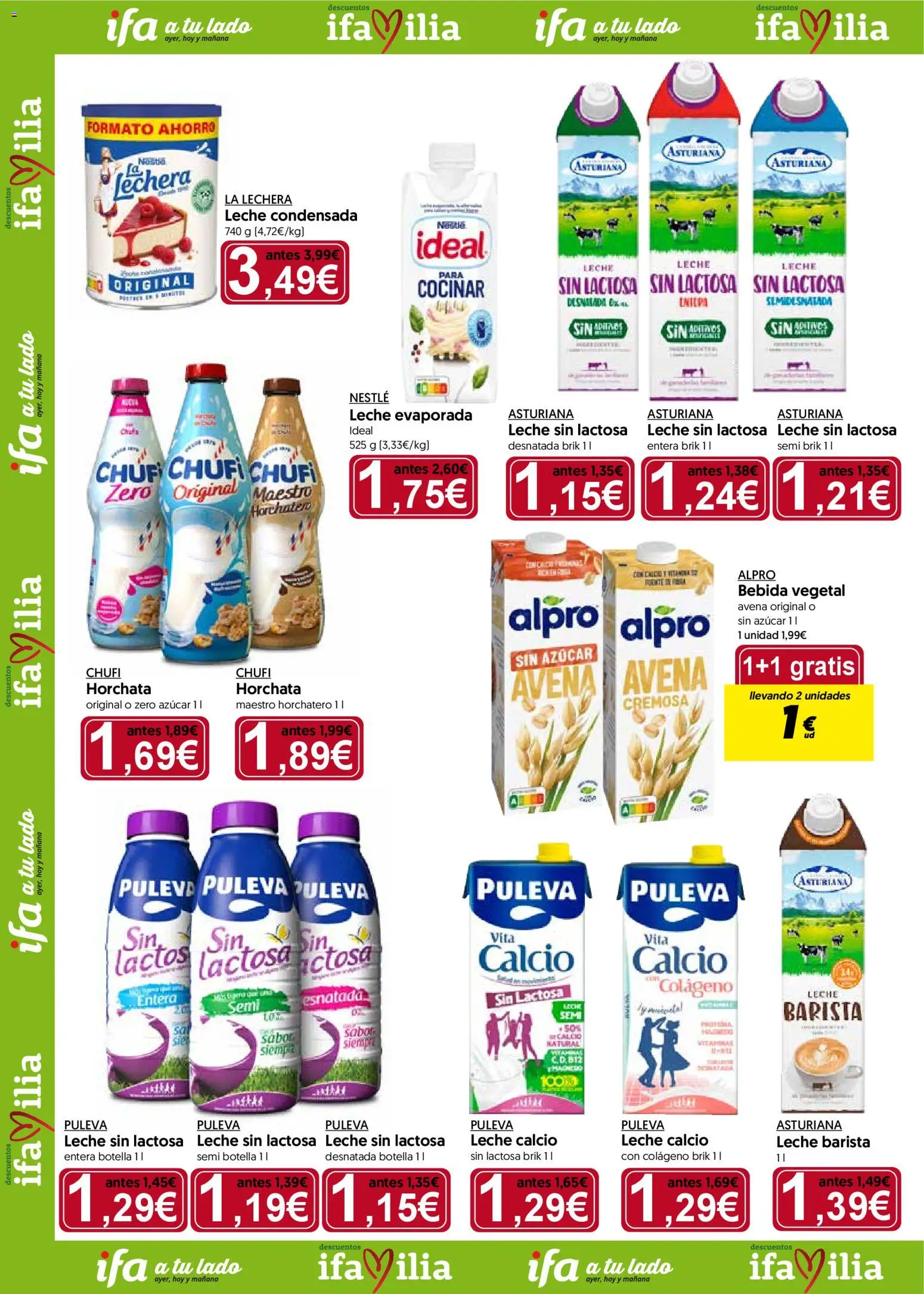 Hiper Usera folleto │ válido desde el 30.03.2026 | Página: 8 | Productos: Leche sin lactosa, Leche, Φαρίνα
