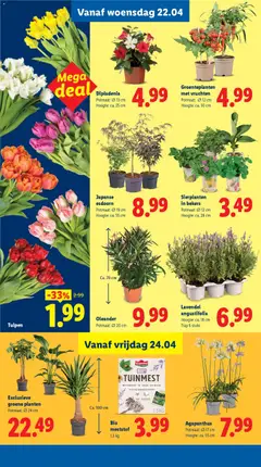 Bio meststof, 1,5 kg - Voorbeeld van een folder van Lidl, geldig van 20.04.2026 | Pagina: 23