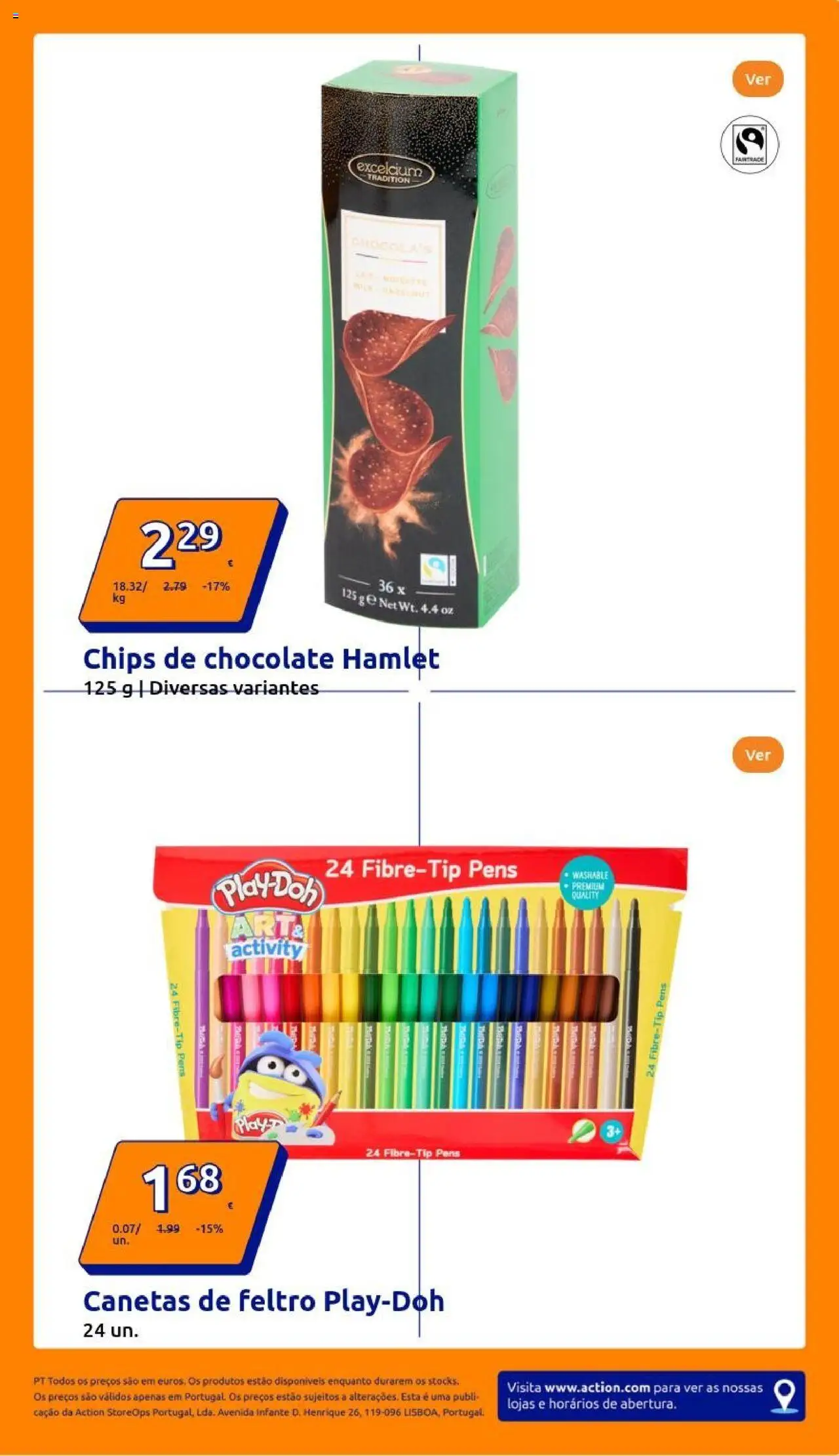Action - Action PT week 32 2025 │ válido de 06.08.2025 | Página: 29 | Produtos: Chocolate