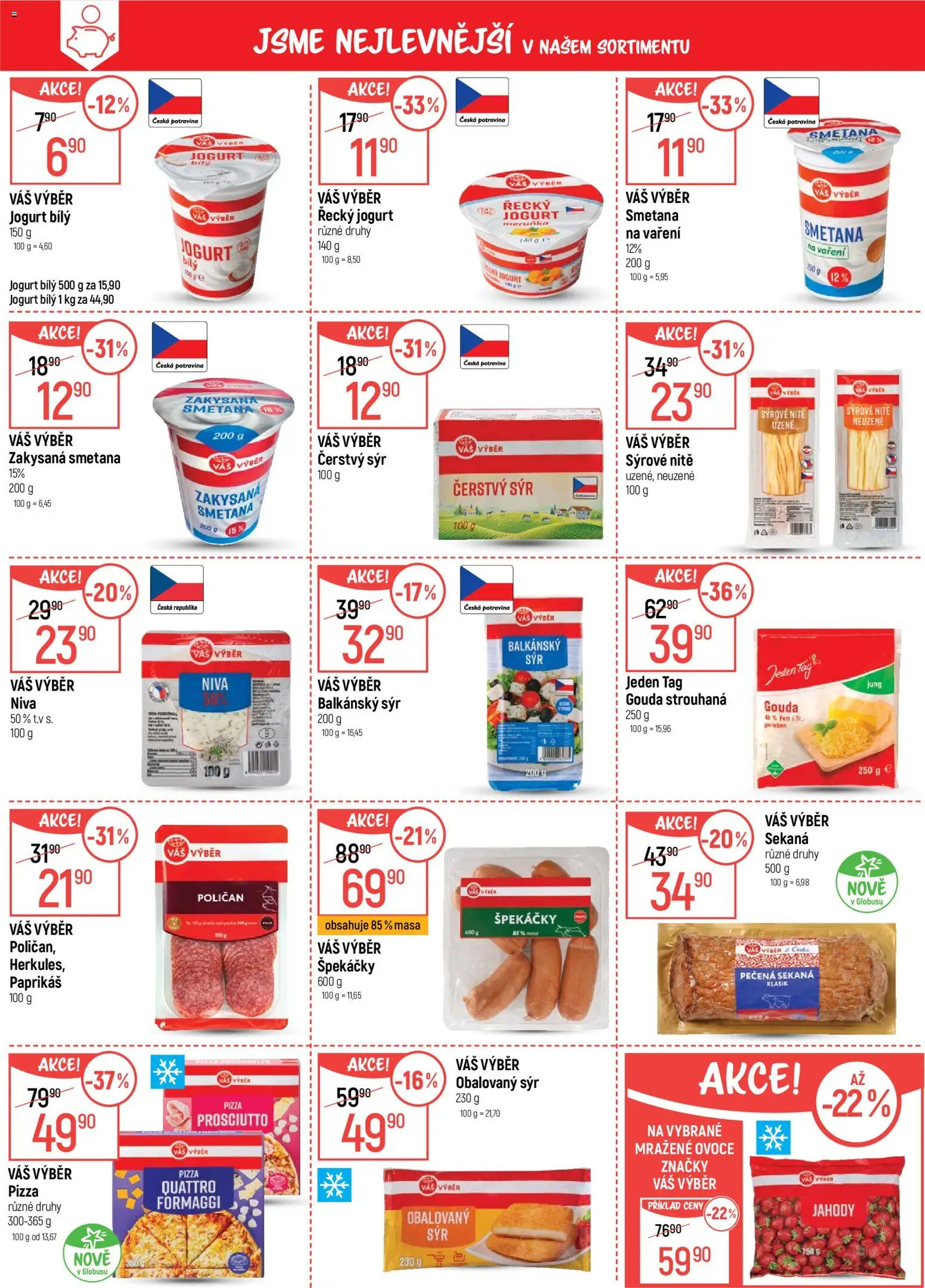 Globus leták - Opava od 15.04.2026 | Strana: 3 | Produkty: Řecký jogurt, Ovoce, Jogurt, Smetana