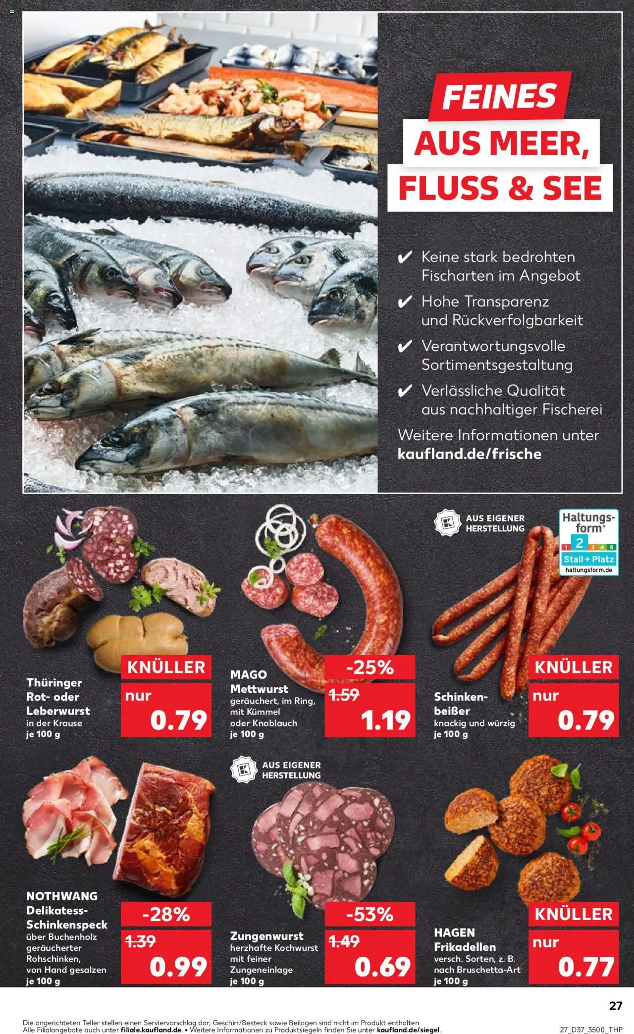 Kaufland prospekt Rostock	 – gültig ab 11.09.2025 | Seite: 27 | Produkte: Knoblauch, Schinken