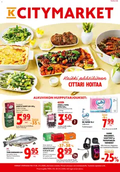 K-Citymarket-mainoslehti voimassa 30.03.2026 alkaen