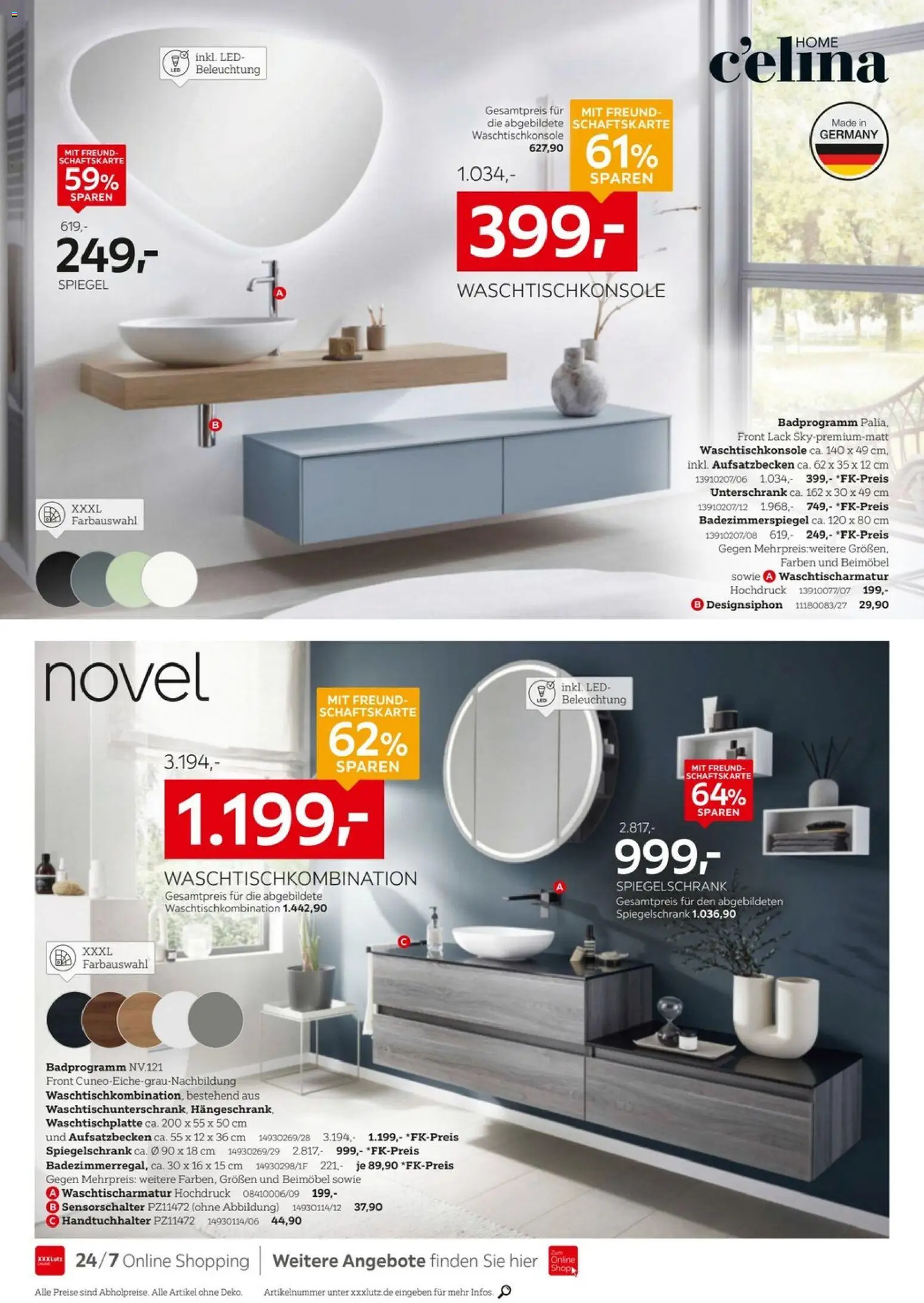 XXXL Lutz Badzimmertesterinnen und -tester gesucht – gültig ab 08.03.2026 | Seite: 10 | Produkte: Spiegel, Handtuchhalter, Badezimmerspiegel, Spiegelschrank