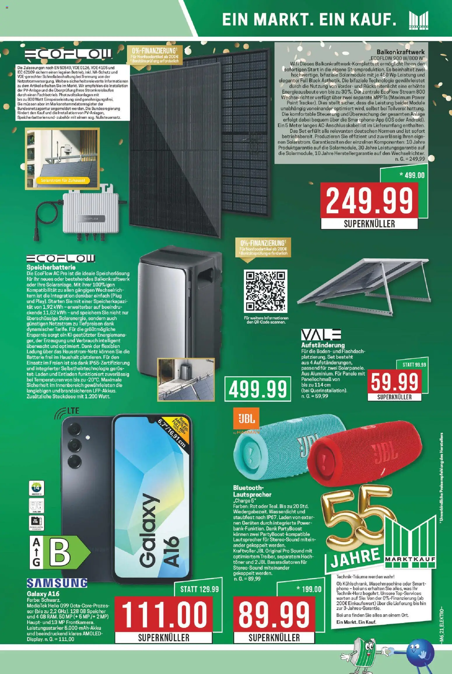 Marktkauf Prospekt 	 – gültig ab 02.02.2026 | Seite: 21 | Produkte: Lautsprecher, Toner, Steckdose, Samsung